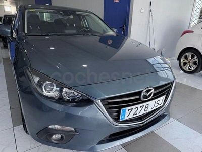 Usado Mazda 3 Style 105 CV (77 kW) 2016 Azul Berlina