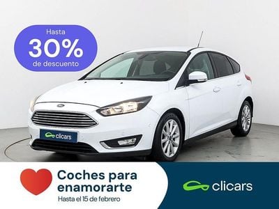 Usado Ford Focus Titanium 125 CV (91 kW) 2016 Blanco Berlina