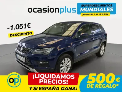 Usado Seat Ateca Ecomotive 115 CV (84 kW) 2016 Azul SUV
