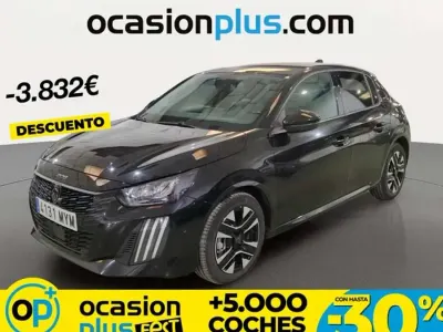Usado Peugeot 208 Allure 102 CV (75 kW) 2025 Negro Utilitario