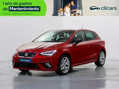 Usado Seat Ibiza FR 115 CV (84 kW) 2018 Rojo Utilitario