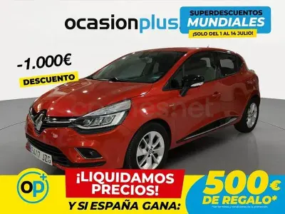 Usado Renault Clio IV LIMITED 90 CV (66 kW) 2017 Rojo Berlina