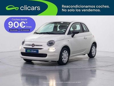 Usado Fiat 500 Pop 69 CV (50 kW) 2016 Blanco Utilitario