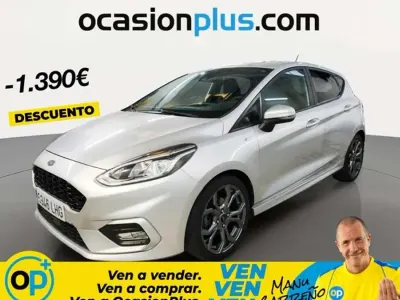 Usado Ford Fiesta ST-Line 140 CV (102 kW) 2020 Plateado Utilitario