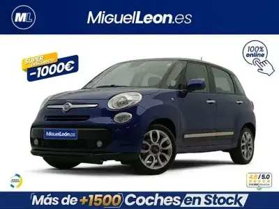 Usado Fiat 500L Lounge 95 CV (69 kW) 2016 Azul Monovolumen