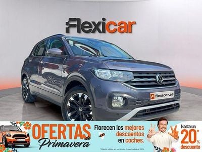 Usado VW T-Cross Advance 110 CV (80 kW) 2022 Gris SUV
