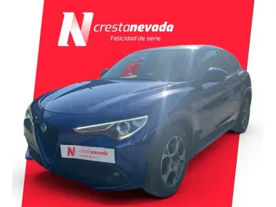 Usado Alfa Romeo Stelvio Sprint 190 CV (139 kW) 2022 Azul SUV