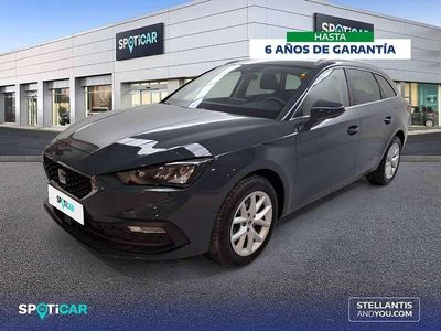 Usado Seat Leon Style 116 CV (85 kW) 2025 Azul Utilitario