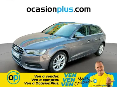Usado Audi A3 Advanced Plus 110 CV (80 kW) 2015 Gris