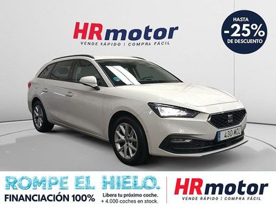 Usado Seat Leon Style 116 CV (85 kW) 2022 Blanco Berlina