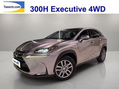 Usado Lexus NX300h Executive Line 197 CV (144 kW) 2016 Gris / plata SUV