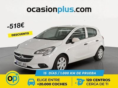 Usado Opel Corsa Expression 75 CV (55 kW) 2016 Blanco Utilitario