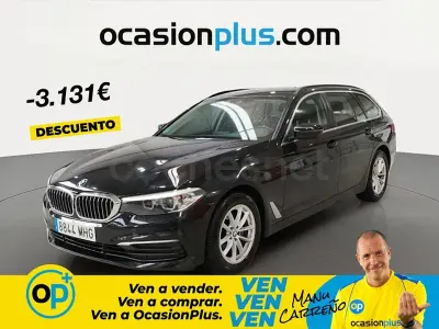 Usado BMW 520 190 CV (139 kW) 2018 Negro Familiar