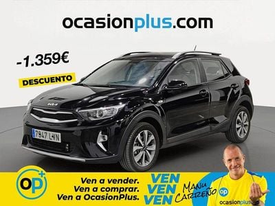 Usado Kia Stonic 100 CV (73 kW) 2021 Negro SUV
