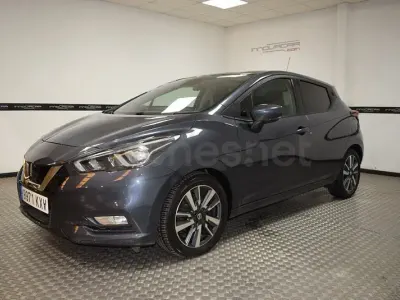 Usado Nissan Micra N-Connecta 90 CV (66 kW) 2019 Gris / plata Utilitario