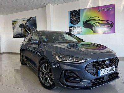 Begagnad Ford Focus ST-Line X 125 HK (91 kW) 2023 Blå Sedan