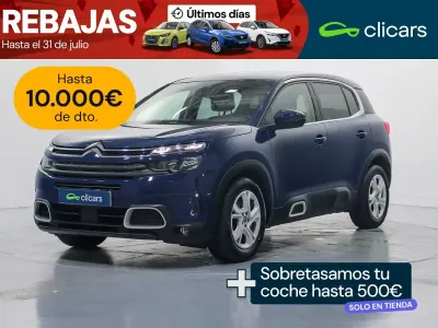 Usado Citroën C5 Aircross PureTech 131 CV (96 kW) 2020 Azul SUV