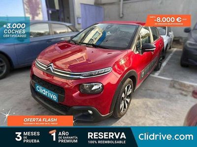 Usado Citroën C3 Feel 75 CV (55 kW) 2017 Rojo Utilitario