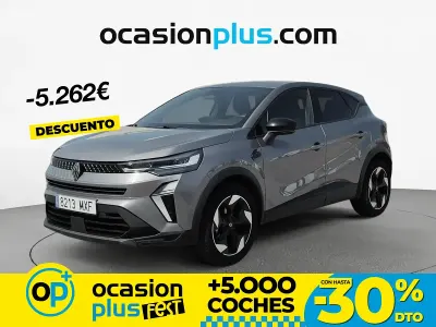 Usado Renault Captur Techno 90 CV (66 kW) 2024 Gris SUV