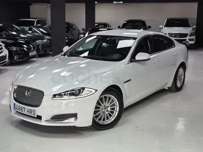 Usado Jaguar XF Luxury 200 CV (147 kW) 2013 Blanco Berlina