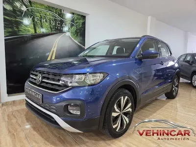 Usado VW T-Cross Advance 95 CV (69 kW) 2023 Azul SUV