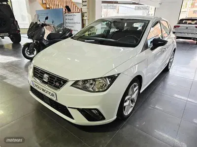 Usado Seat Ibiza FR 115 CV (84 kW) 2018 Blanco Utilitario