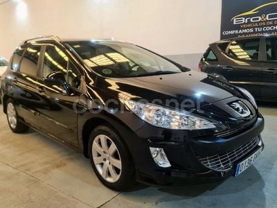 Begagnad Peugeot 308 SW 110 HK (80 kW) 2008 Svart Kombi