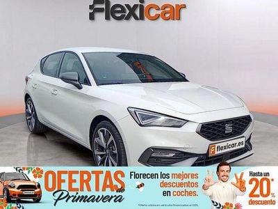 Usado Seat Leon FR 204 CV (150 kW) 2024 Blanco Berlina