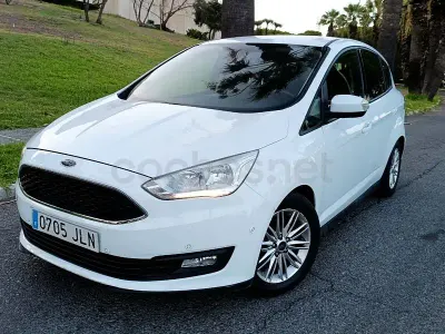 Usado Ford C-MAX Trend 100 CV (73 kW) 2015 Blanco Monovolumen