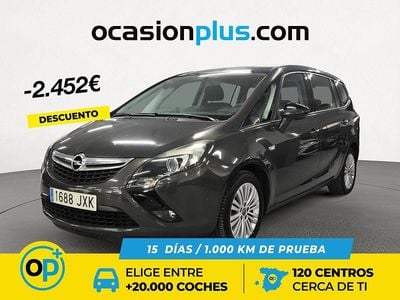 Usado Opel Zafira Selective 136 CV (100 kW) 2017 Gris Monovolumen