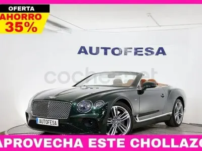 Usado Bentley Continental GT Convertible 550 CV (404 kW) 2020 Verde Descapotable