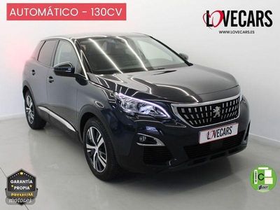 Usado Peugeot 3008 Allure 130 CV (95 kW) 2021 Gris SUV