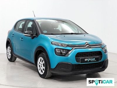 Usado Citroën C3 Live 102 CV (75 kW) 2020 Azul Utilitario