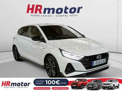 Usado Hyundai i20 N Line 100 CV (73 kW) 2022 Blanco Utilitario