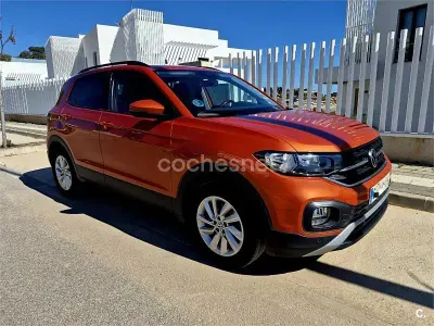 Usado VW T-Cross Advance 110 CV (80 kW) 2022 Naranja SUV