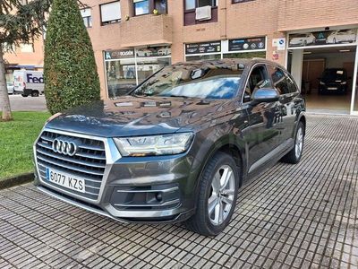 Usado Audi Q7 S-Line 286 CV (210 kW) 2019 Gris / plata SUV