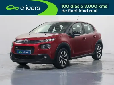 Usado Citroën C3 Feel 82 CV (60 kW) 2017 Rojo