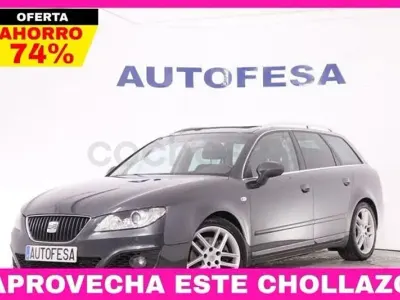 Usado Seat Exeo Sport 170 CV (125 kW) 2011 Negro Familiar
