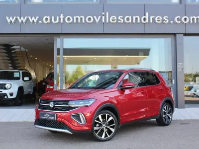 Usado VW T-Cross R-line 116 CV (85 kW) 2024 Rojo SUV