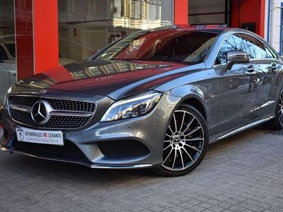 Usado Mercedes CLS350 258 CV (189 kW) 2017 Gris Coupe