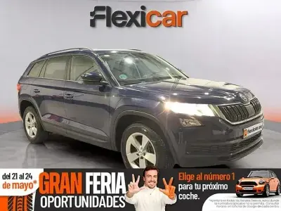 Käytetty Skoda Kodiaq Ambition 150 HP (110 kW) 2017 Sininen Katumaasturi