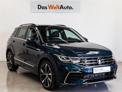 Käytetty VW Tiguan R-line 150 HP (110 kW) 2022 Sininen Katumaasturi