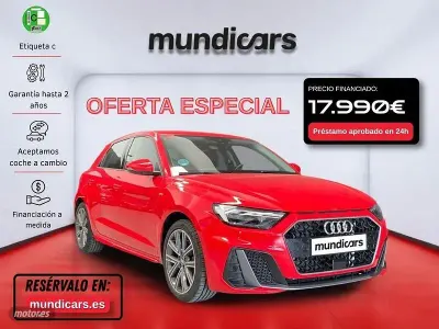 Usado Audi A1 Sportback S-Line 149 CV (109 kW) 2019 Rojo Utilitario
