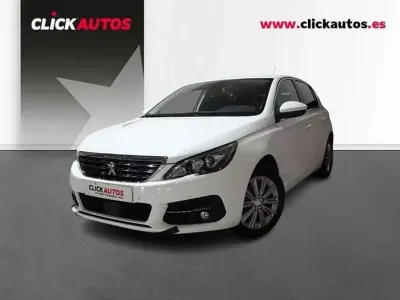 Usado Peugeot 308 Allure 110 HP (80 kW) 2021 Branco Citadino