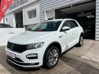Usado VW T-Roc Advance 110 CV (80 kW) 2022 Blanco SUV