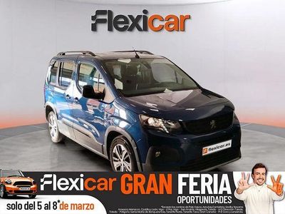 Usado Peugeot Rifter GT-line 130 CV (95 kW) 2018 Gris / plata Monovolumen