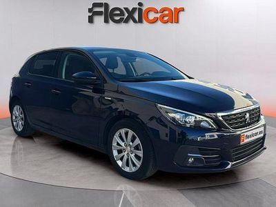 Usado Peugeot 308 Access 131 CV (96 kW) 2020 Azul Utilitario