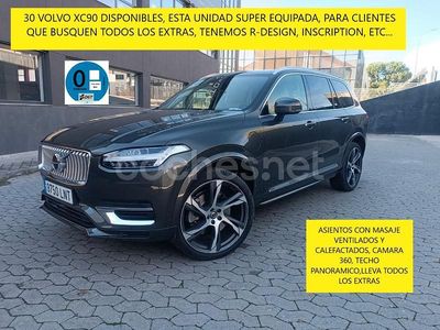Negro Usado 2021 Volvo XC90 Inscription SUV | 47.995 € (Un poco caro)