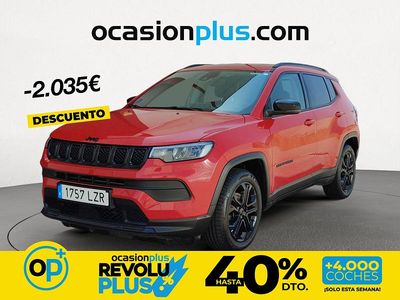 Usado Jeep Compass Night Eagle 130 CV (95 kW) 2022 Rojo SUV