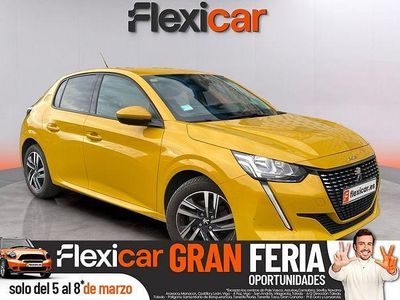 Usado Peugeot 208 Active 100 CV (73 kW) 2019 Amarillo Utilitario